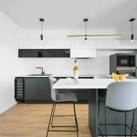 Apartment Awesome In With Kitchen